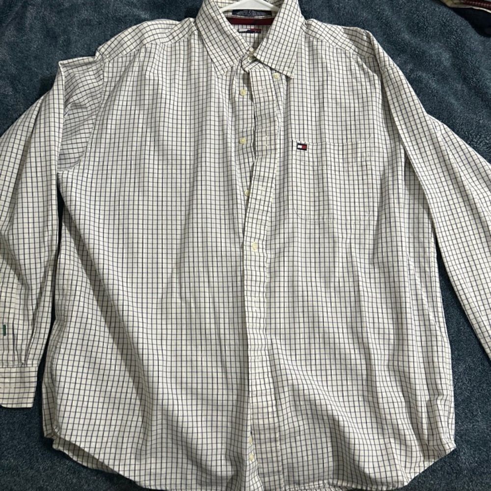 Tommy Hilfiger Long Sleeve Button Down-XL